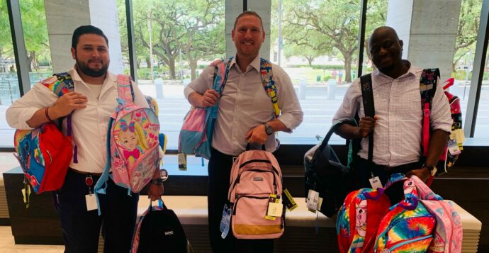 CAMS Corporate and Field Operations Support Local School Supply Drives